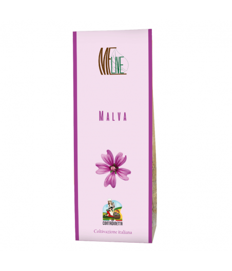 Malva fiori e Foglie