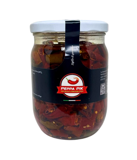copy of Peperoncino arrostito croccante sott'olio - 90g