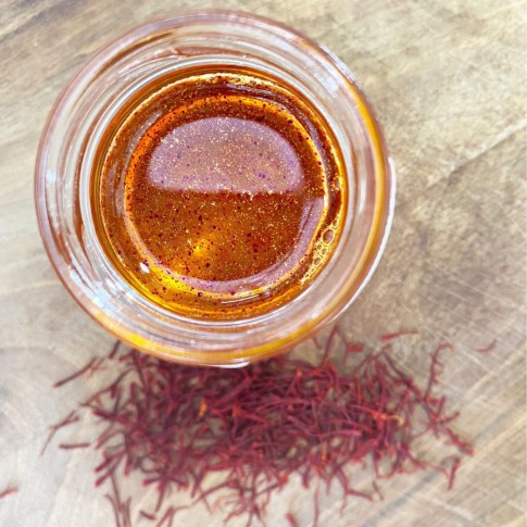 Saffron honey